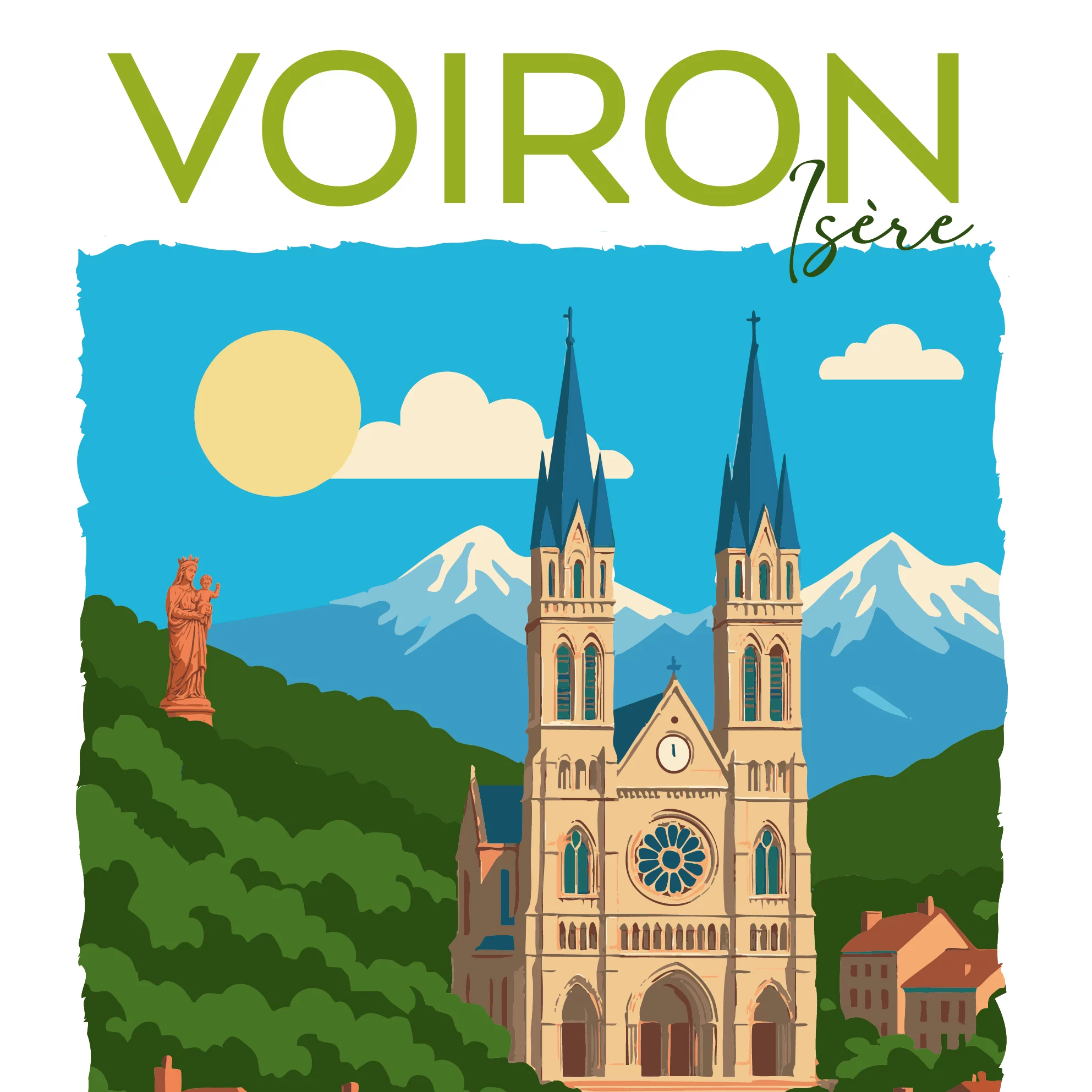 Serviette de jeu - Voiron